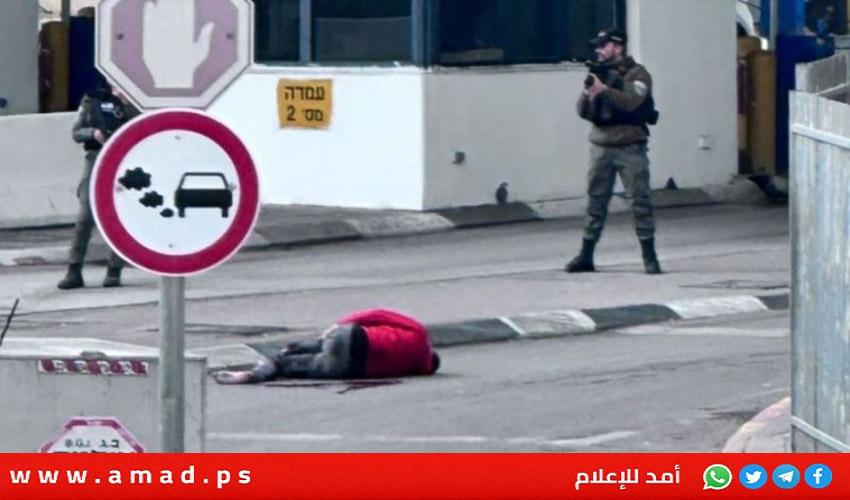 القدس: جيش العدو الاحلالي يطلق النار على فلسطيني في شعفاط للاشتباه- فيديو