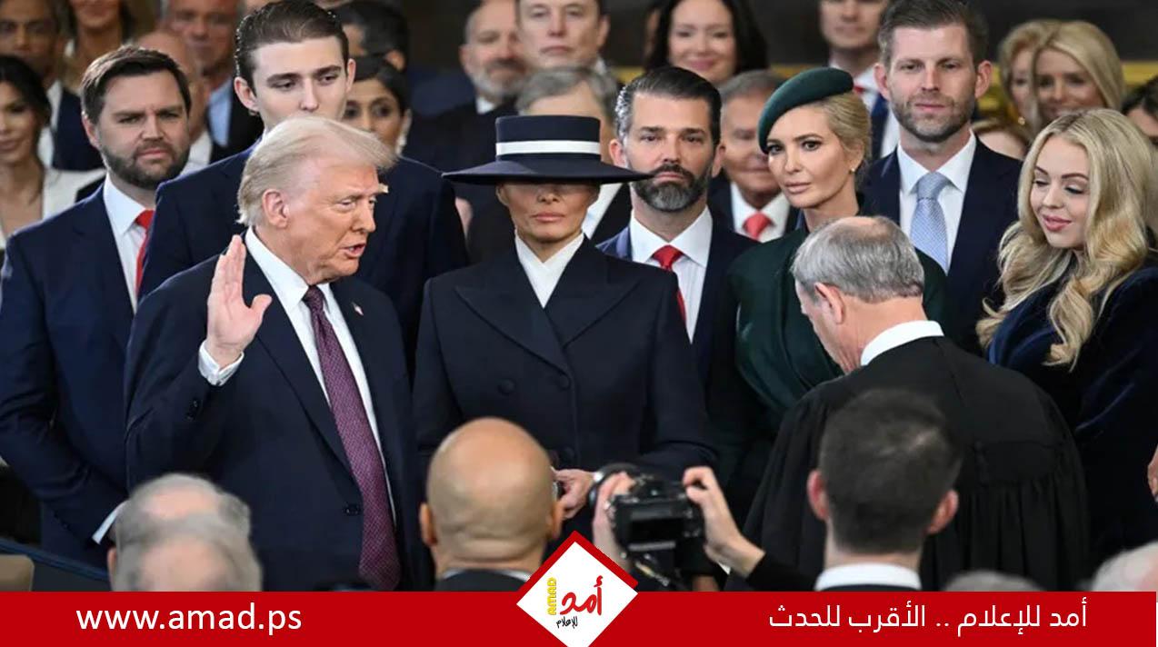 نص الخطاب الكامل -ترامب: أنقذني الله من أجل أن أجعل من أمريكا أمة عظيمة - أهم قرارته-فيديو