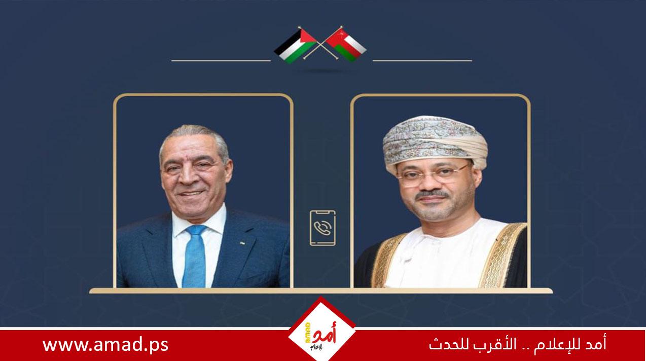 الشيخ والبوسعيدي يبحثان مستجدات الأوضاع في فلسطين وتداعيات الحرب على غزة