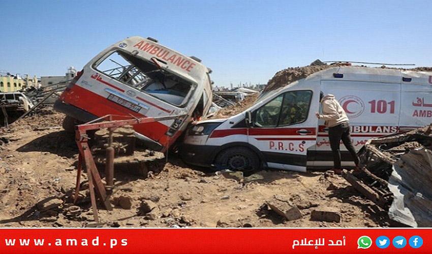 مسؤول أممي: قصف إسرائيل سيارات إسعاف في غزة قد يرقى إلى "جريمة حرب"