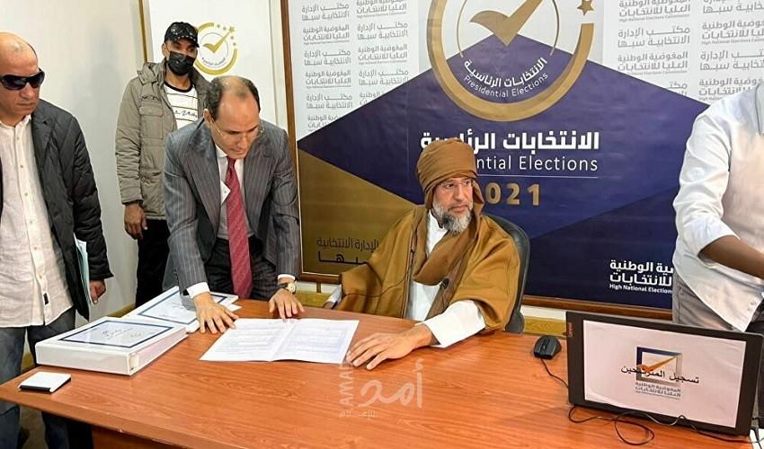 سيف الإسلام القذافي يعلن تحقيق أنصاره فوزا ساحقا في الانتخابات البلدية