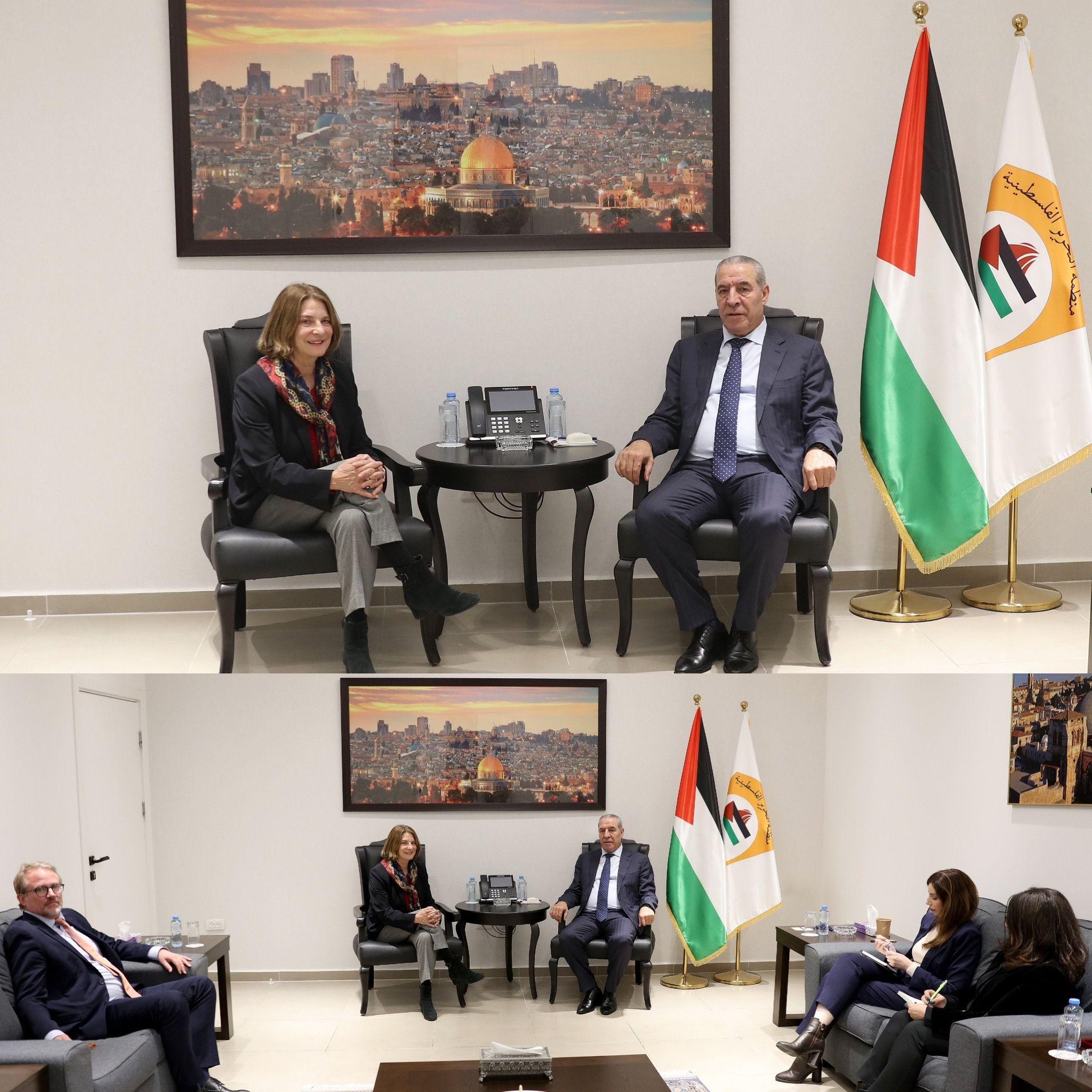 الشيخ يبحث مع النرويج المستجدات الراهنة