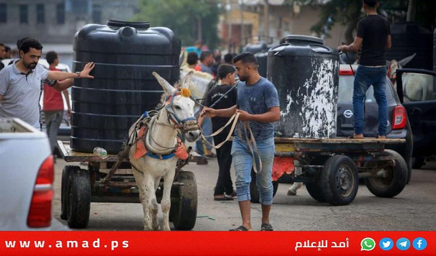 نزوح عشرات آلاف المواطنين من المنطقة الشرقية في خانيونس