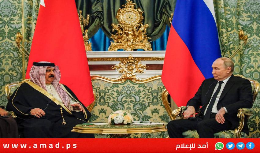 ملك البحرين يدعو روسيا لحضور مؤتمر للسلام في الشرق الأوسط