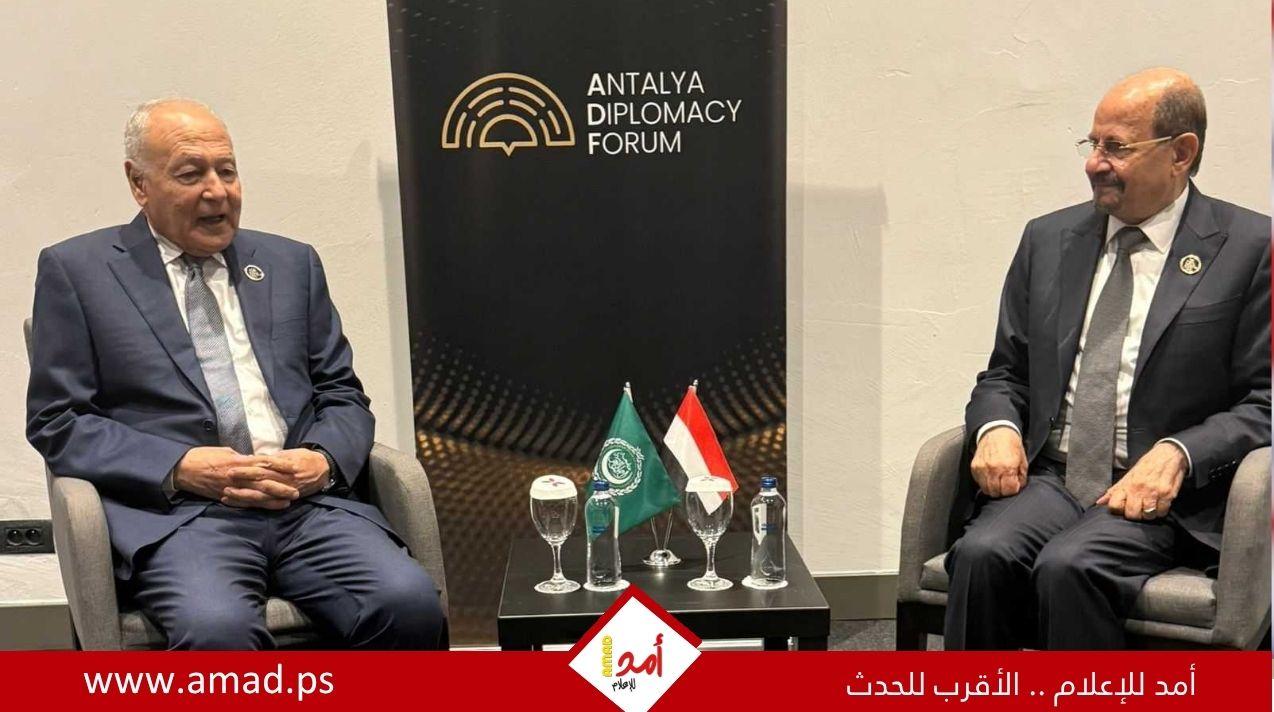 أبو الغيط يشيد بصمود اليمن بعيداً عن الصراعات الإقليمية