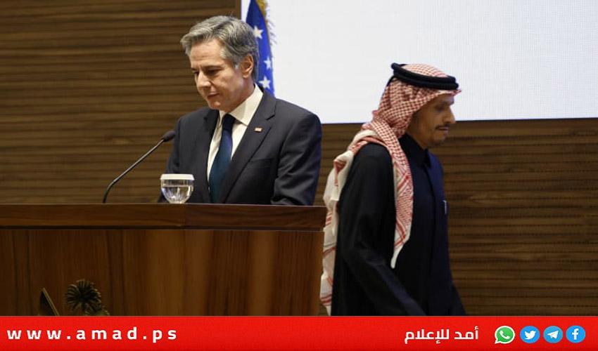 بلينكن: مفاوضات وقف إطلاق النار في قطاع غزة ستبدأ خلال أيام