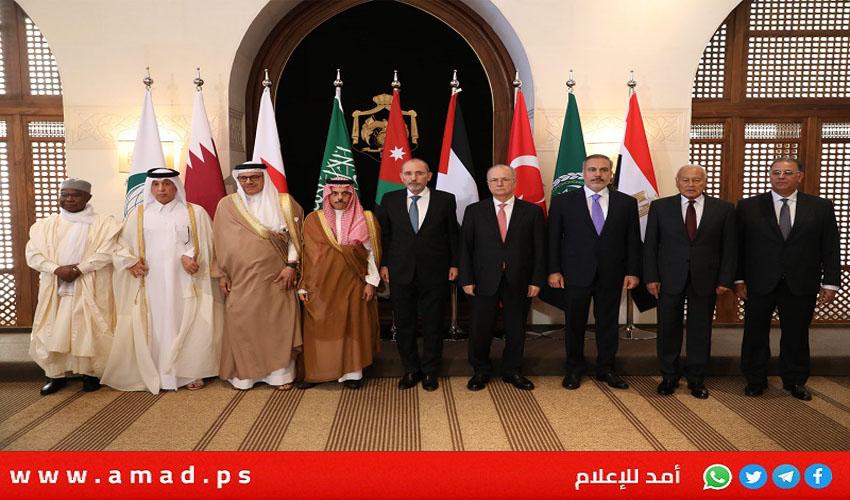 بمشاركة كالاس..الوزارية العربية الإسلامية ترحب بخطة التعافي وإعادة الإعمار  بشأن غزة