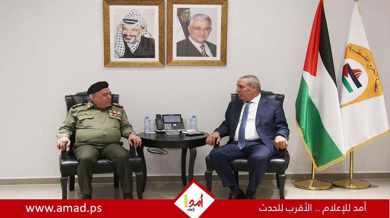الشيخ يؤكد أهمية التوجيه السياسي في تعزيز دور المؤسسة الأمنية الفلسطينية