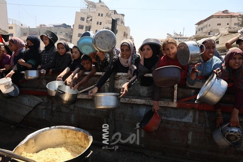 تقرير - أطفال غزة في التكية: صراع الجوع والانتظار - صور
