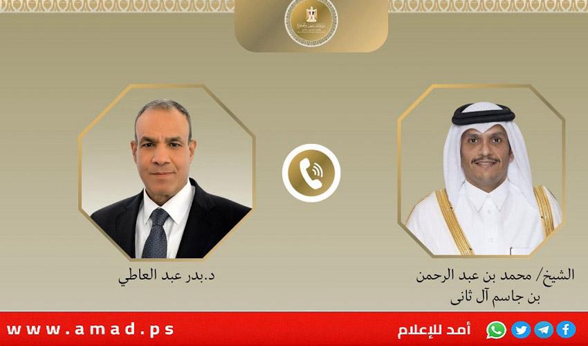 مصر وقطر تبحثان تثبيت اتفاق غزة وتمكين قوة تثبيت الاستقرار الدولية