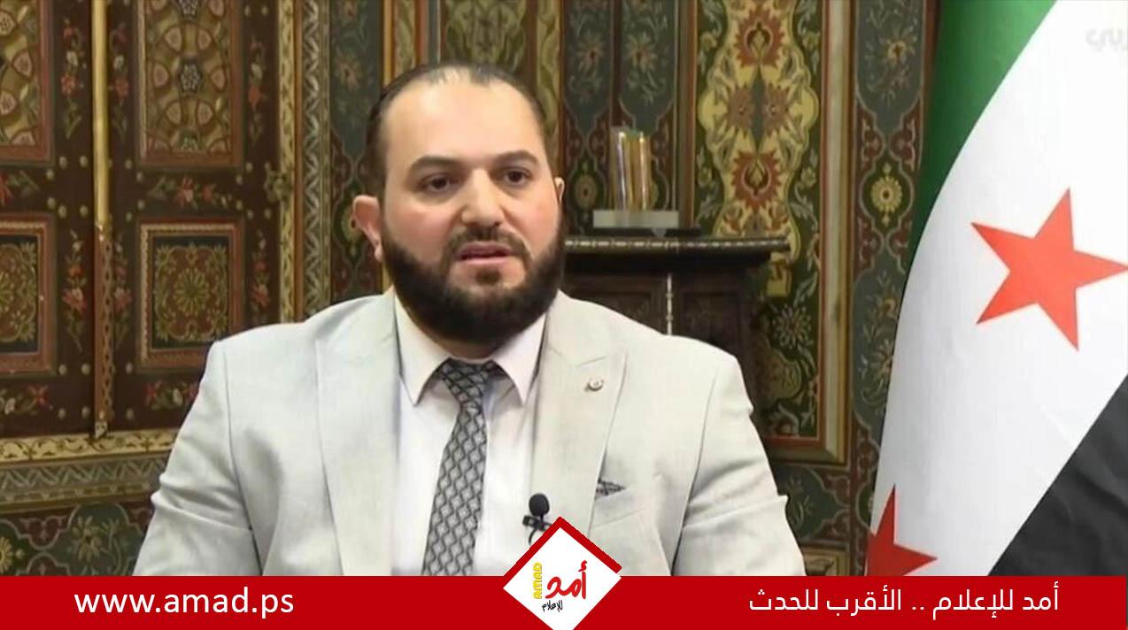 محافظ دمشق يوضح تصريحاته حول السلام مع إسرائيل: "ليس من صلاحياتي"