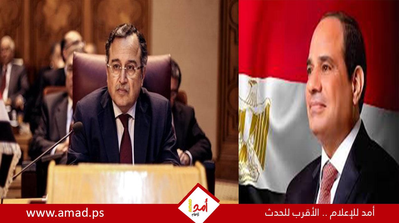 السيسي يؤكد دعم مصر الكامل لترشيح نبيل فهمي أميناً عاماً لجامعة الدول العربية