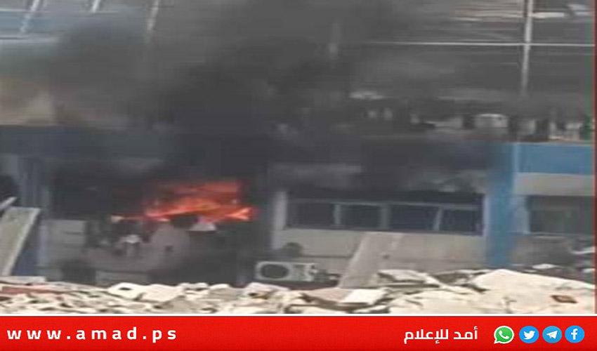 مصابون في استهداف جيش الاحتلال خيام النازحين ومحيط مشفى في جباليا شمال قطاع غزة