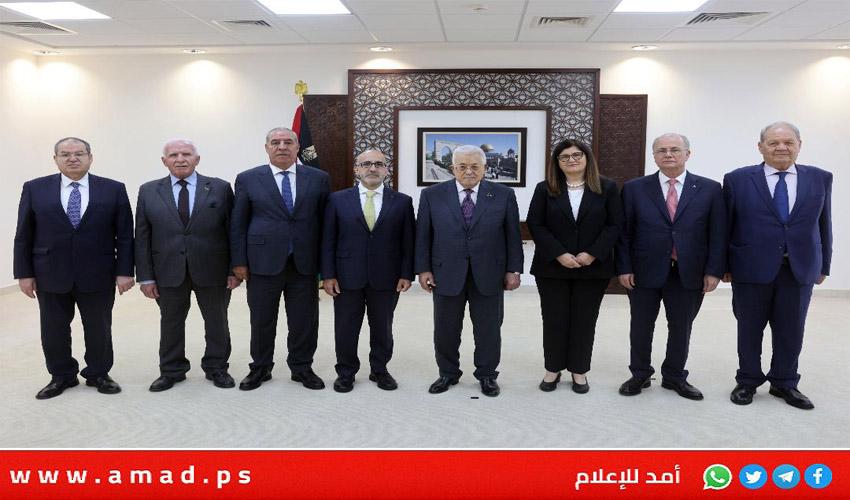 رام الله: فارسين أغابيكان واسطيفان سلامة يؤديان اليمين القانونية كورزاء