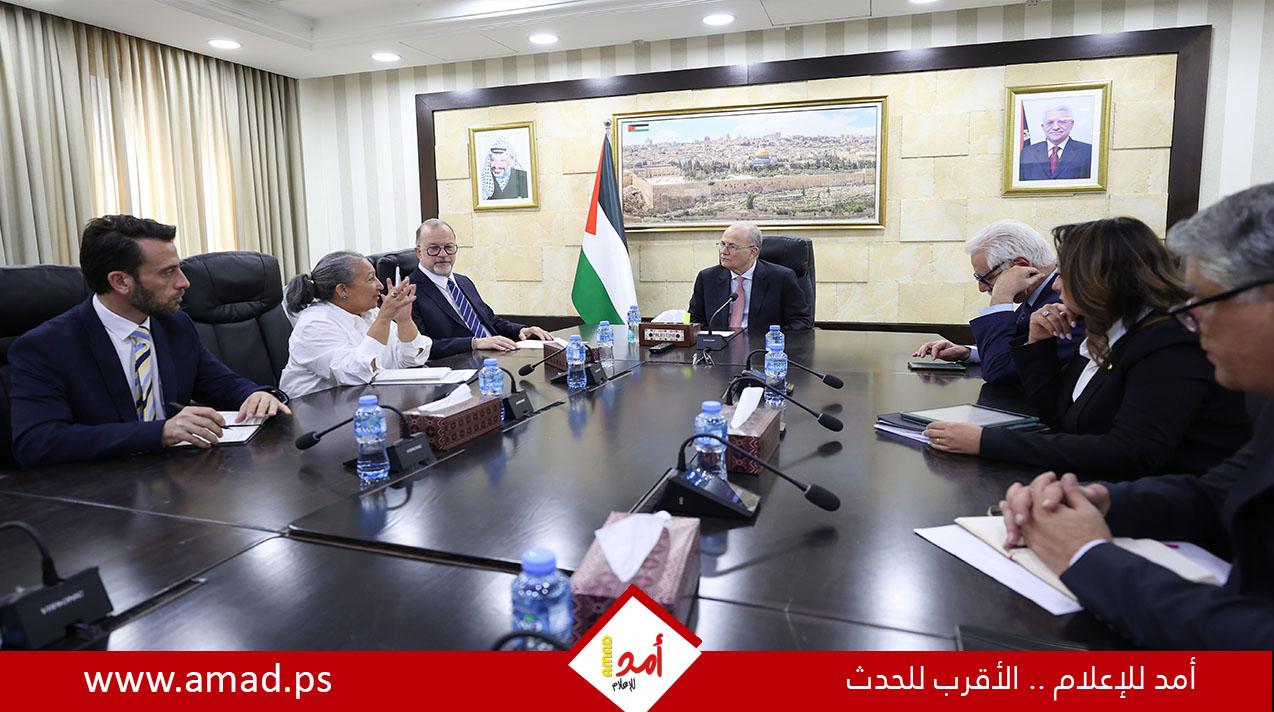 مصطفى يلتقي نائب المدير التنفيذي لليونيسف ويبحث تعزيز الجهود المشتركة في تقديم في قطاع غزة