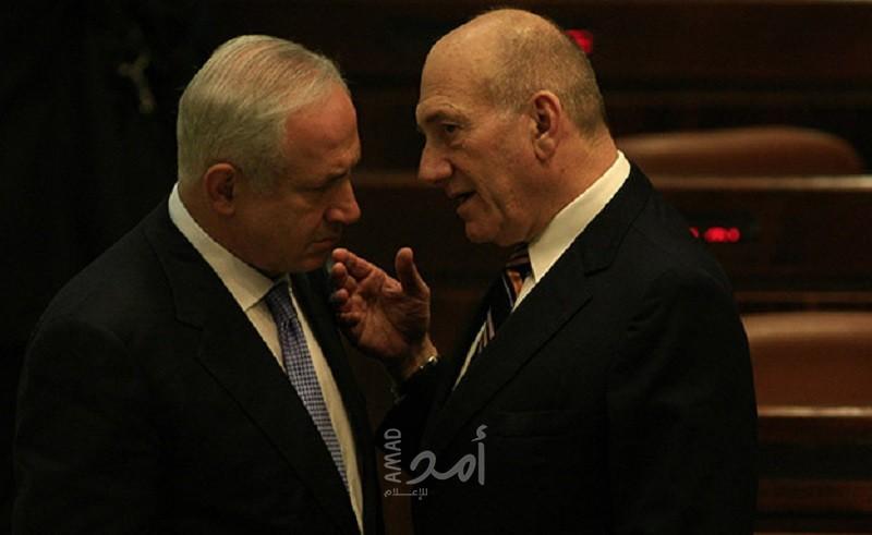 أولمرت: نتنياهو ممثل كبير..ويجب إنهاء الصراع والتوصل لحل الدولتين- فيديو