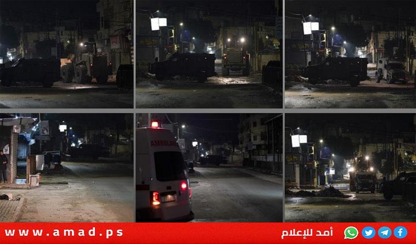 قوات الاحتلال تقتحم مناطق بالضفة وحدوث مواجهات بالرصاص