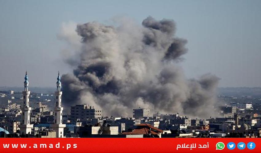 طيران جيش الاحتلال يش غارات جوية على رفح جنوبي قطاع غزة