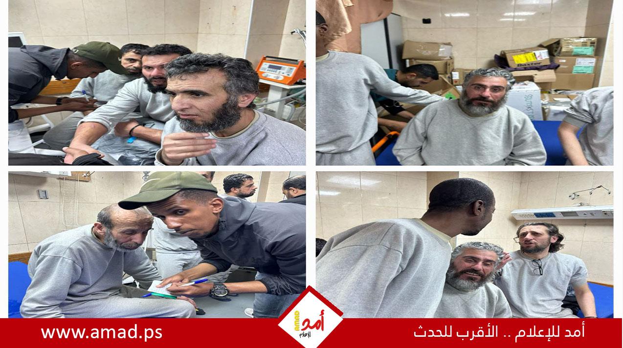  الصليب الأحمر: تسهيل نقل 9 أسرى مفرج عنهم إلى مستشفى شهداء الأقصى في غزة