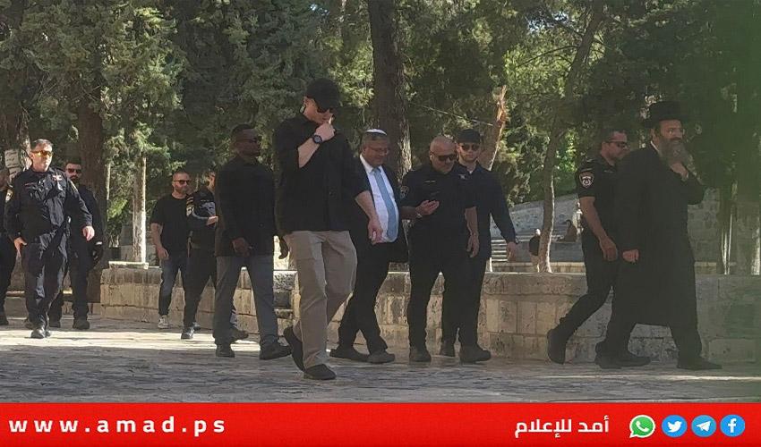 ردود فعل  واسعة بعد حديث بن غفير عن بناء كنيس يهودي في "الأقصى"