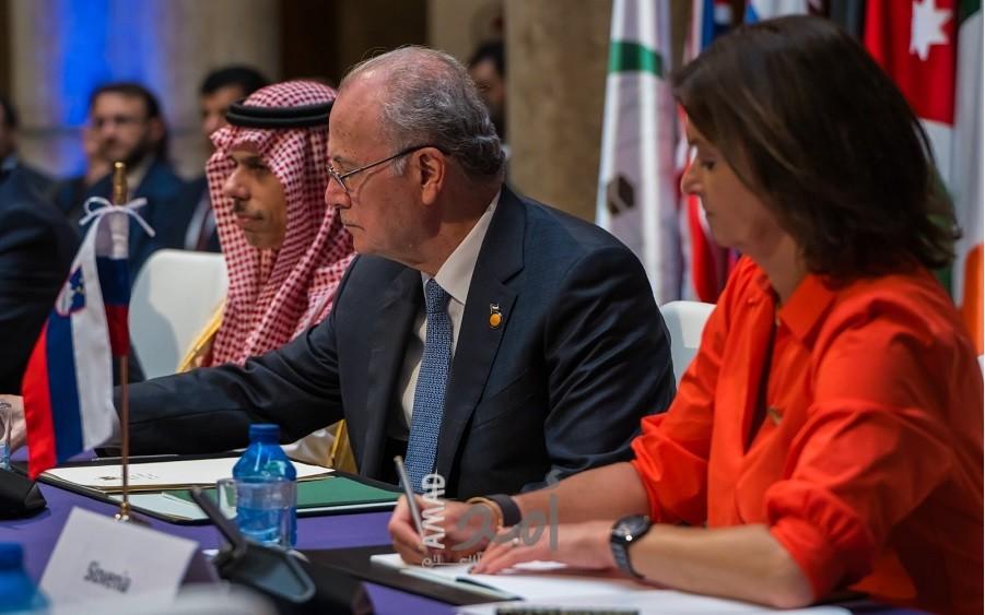 ضمن مجموعة مدريد..مصطفى: إسرائيل توظف المجاعة كجزء من عدوانها العسكري
