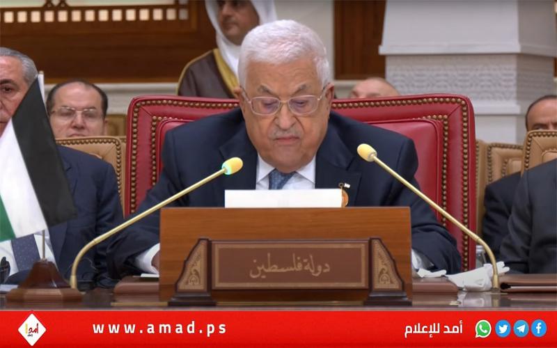 عباس: ندعو العالم لإلزام إسرائيل بتطبيق فتوى محكمة العدل الدولية