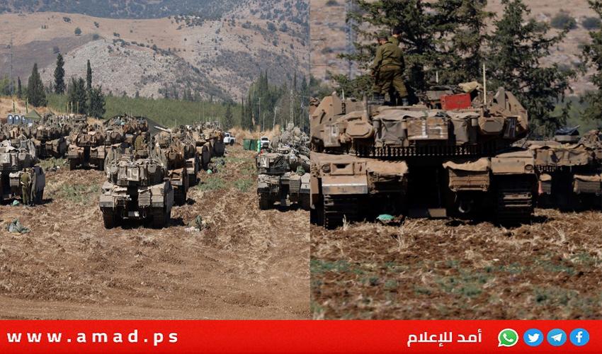 جيش الاحتلال يستدعي 4 ألوية احتياطية للعمليات العسكرية في الجبهة الشمالية