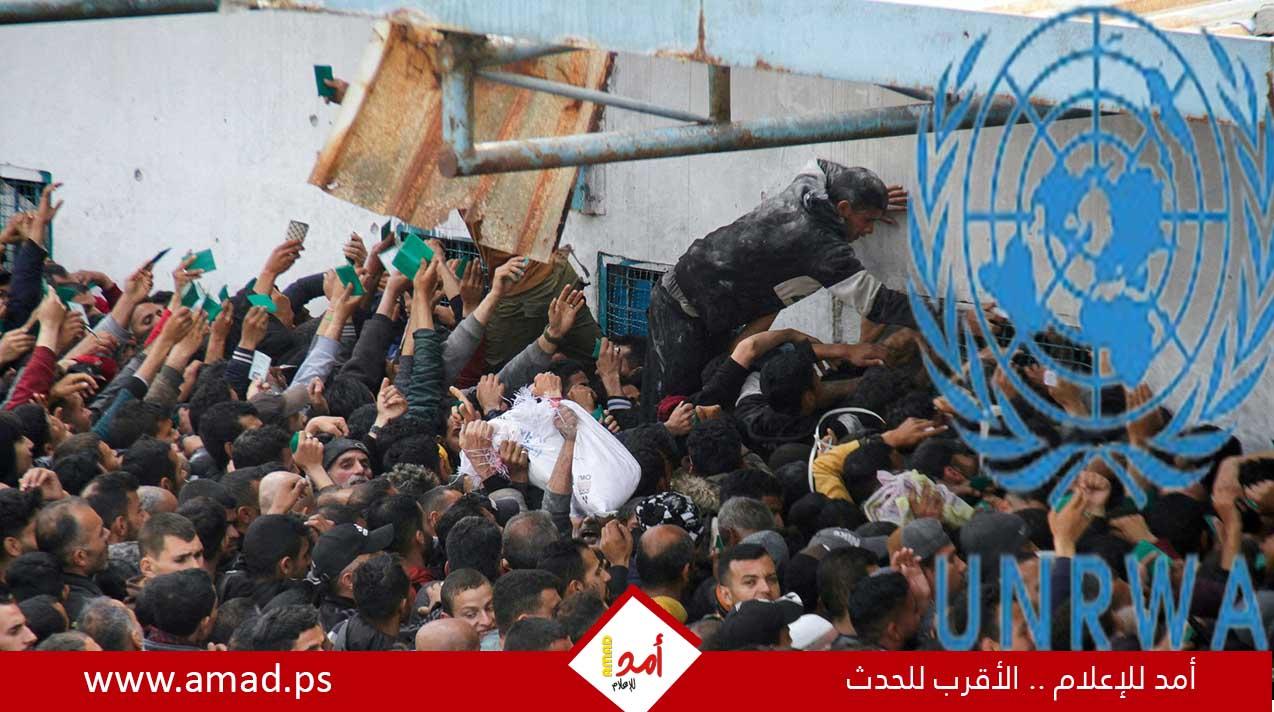 الأونروا: قافلة مساعدات غذائية تعرضت للنهب في قطاع غزة