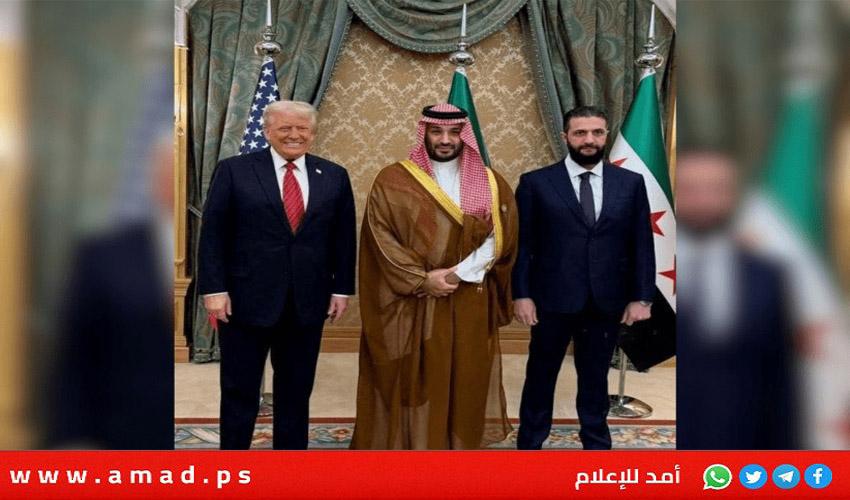 الشرع يصف قرار ترامب برفع العقوبات بالتاريخي.. ويشيد بدعم قادة العرب