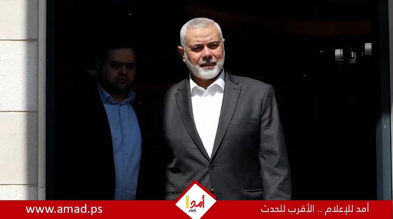 هنية يدعو لحركة ضد التطبيع ويؤكد فشل الكيان في تحقيقق أهدافه