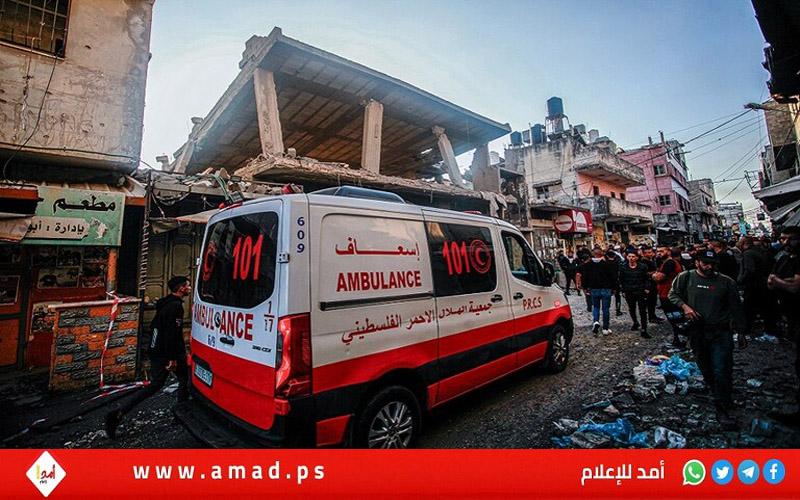 "الهلال الأحمر": توقف العمل بعياداتنا الطبية في محافظة شمال غزة جراء العدوان الإسرائيلي