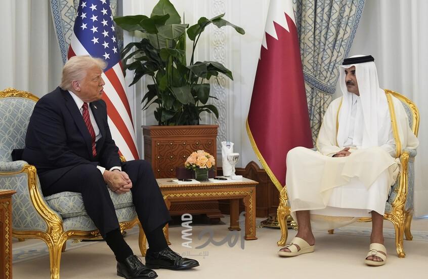 ترامب يتحدث عن "إحساس قطر بالإهانة".. ويستخدم التجارة "لصنع السلام"