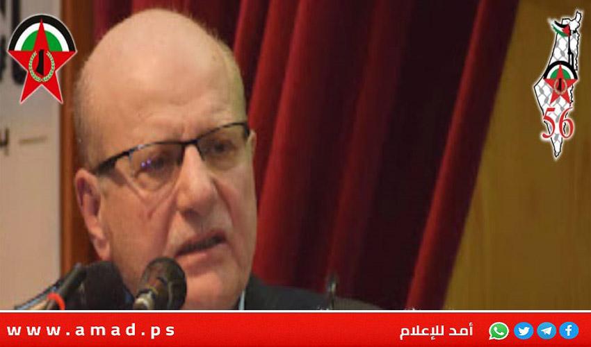 فهد سليمان يدعو إلى تفعيل القيادة الوطنية الموحدة والتصدي لحرب التطهير العرقي