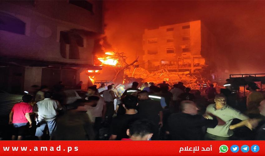 جيش الاحتلال يقصف مركز إيواء في جباليا ما أدى لسقوط  15 شهيدا