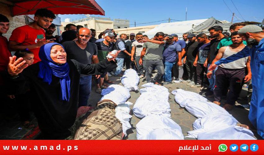 منصور يبعث رسائل متطابقة لمسؤولين أمميين حول مجزرة النصيرات