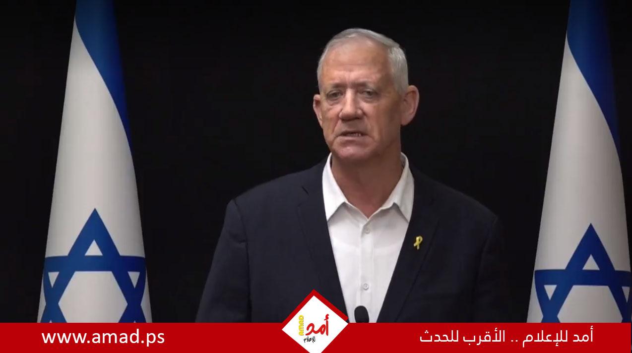 غانتس: يجب التعامل مع جنوب لبنان مثل المنطقة "أ" بالضفة الغربية