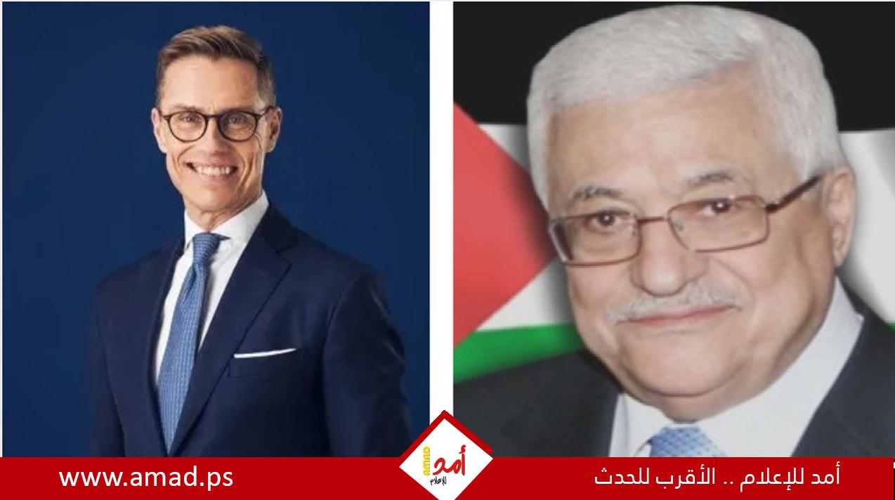 عباس يؤكد ضرورة وقف اطلاق النار ومنع التهجير والإسراع في إدخال المساعدات الإنسانية لغزة