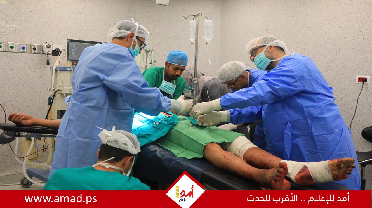 مستشفى الأمل في خانيونس يواصل تقديم خدماته الطبية رغم التحديات الميدانية