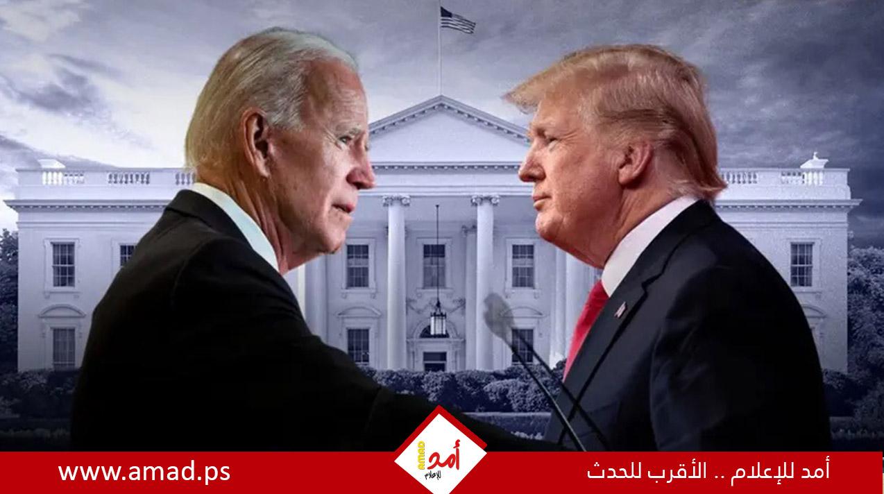 ترامب يتقدم على بايدن في ست ولايات رئيسية