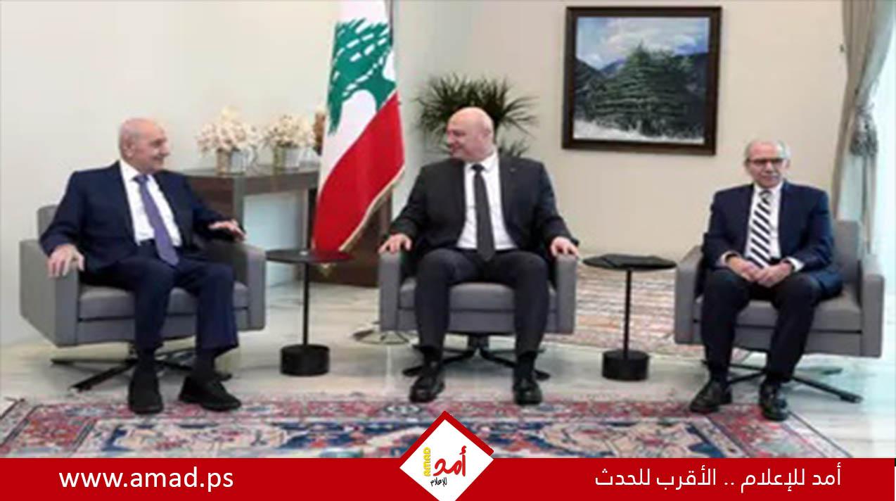 بعد "اللقاء الثلاثي"..الرئاسة اللبنانية: بقاء إسرائيل في 5 مواقع يعتبر احتلالا