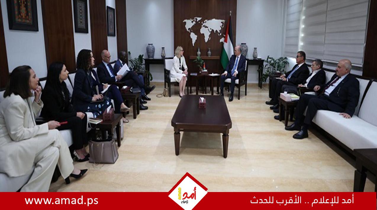 مصطفى: دعم المانحين جزء أساسي ومهم لبرنامج التنمية في فلسطين