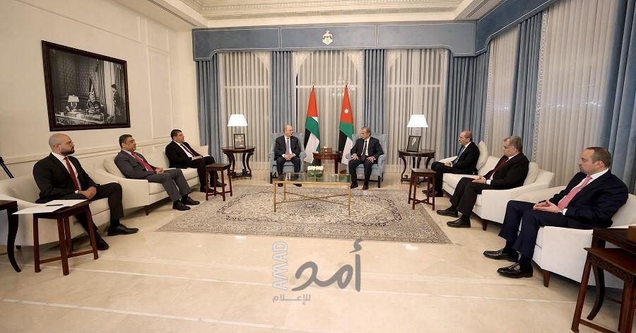 خلال لقاء حسان..مصطفى يثمن مواقف الأردن الداعمة للقضية الفلسطينية