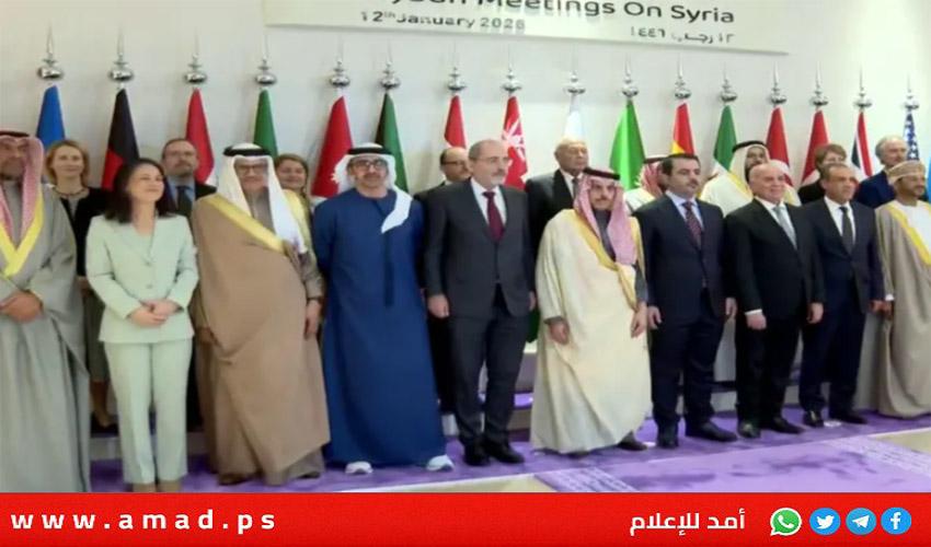اجتماع الرياض حول سوريا: ضرورة تشكيل هيئة حكم انتقالية ودعم العملية السياسية