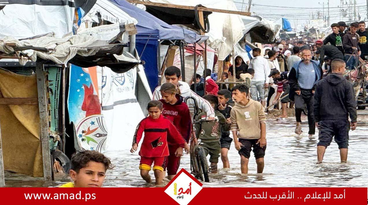 الصحة العالمية تحذر من ازدياد المخاطر الصحية في قطاع غزة مع اقتراب موسم الأمطار
