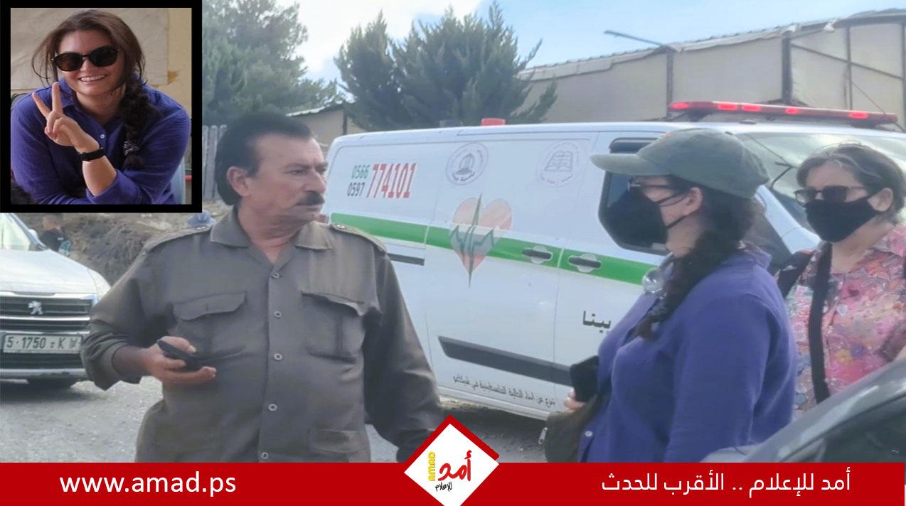 برصاصة في الرأس.. جيش الاحتلال يغتال متضامنة أمريكية تركية جنوب نابلس - فيديو وصور