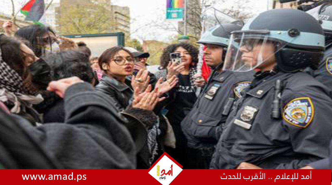 اعتقال أكثر من 100 شخص خلال مظاهرة مؤيدة لفلسطين في جامعة كولومبيا - فيديو