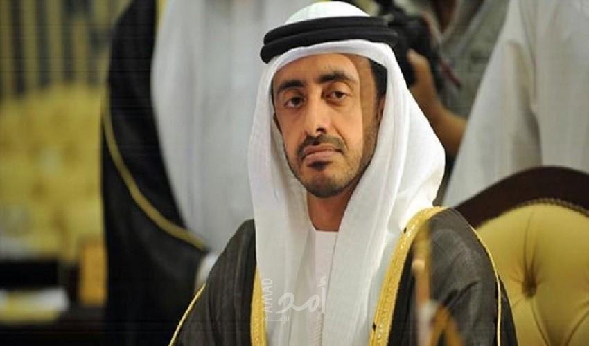 وزير خارجية الإمارات يحدد شرط دعم "اليوم التالي" لحرب غزة