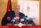 وصول رئيس لجنة الانتخابات المركزية حنا ناصر إلى قطاع غزة