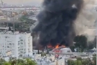 اندلاع حريق كبير بمنشأة تحتوي على مواد خطيرة في حيفا- فيديو