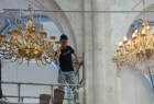 الشؤون المدنية: تركيب ثريات داخل "الحرم الإبراهيمي" بعد عامين من الرفض الإسرائيلي